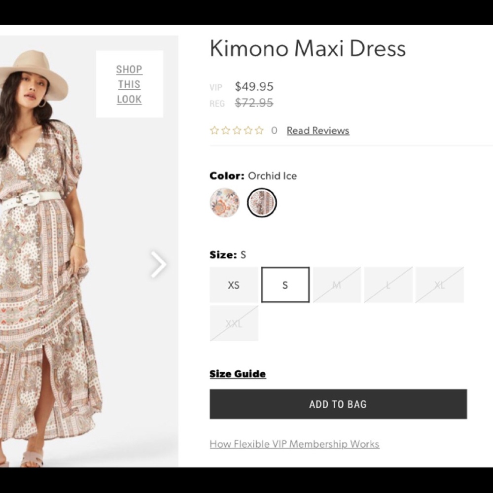 Kimono maxi dress (brand new)